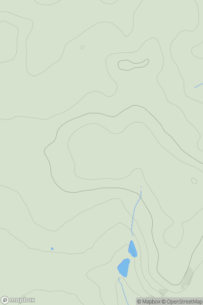 Thumbnail image for The Mount [The River Tees to The Wash] showing contour plot for surrounding peak